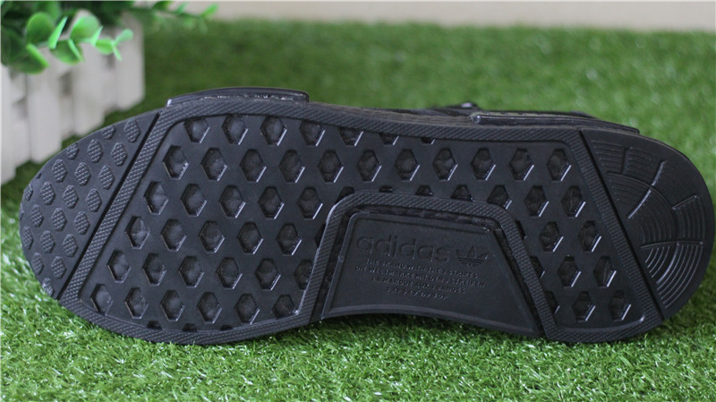 Adidas NMD R1 Primeknit Blackout Triple Black